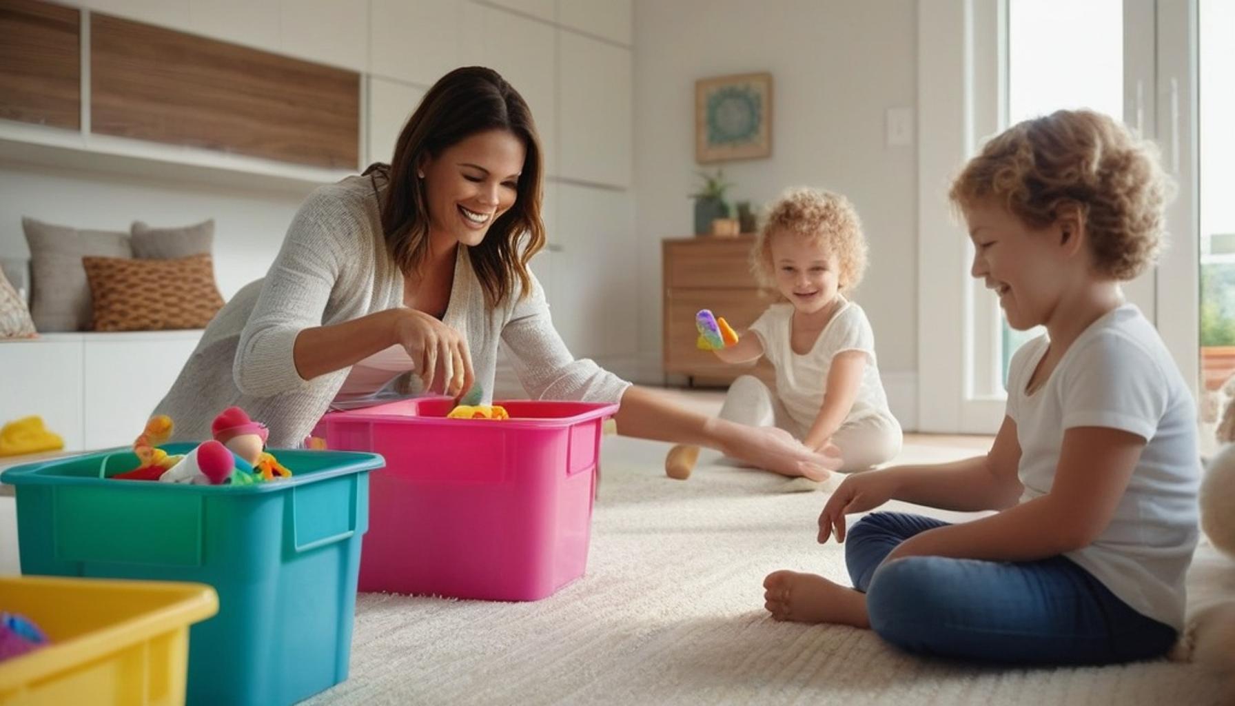 Decluttering Strategies for Parents: Creating an Organized Home with Children