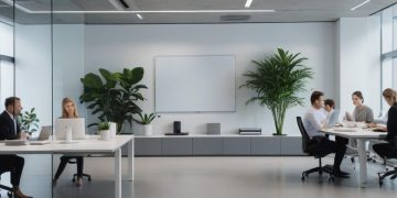 How the reduction of physical objects can increase time efficiency in work environments